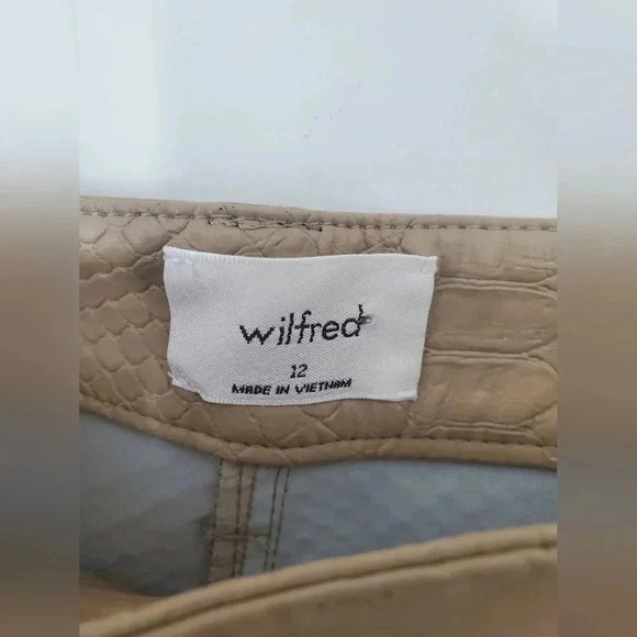 Wilfred  the Melina High-waisted Vegan Leather python pants - Picture 4 of 12